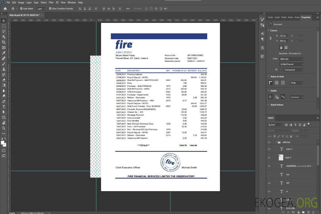 Ireland Fire Financial Services Limited excel template Ireland Fire Financial Services Limited excel template